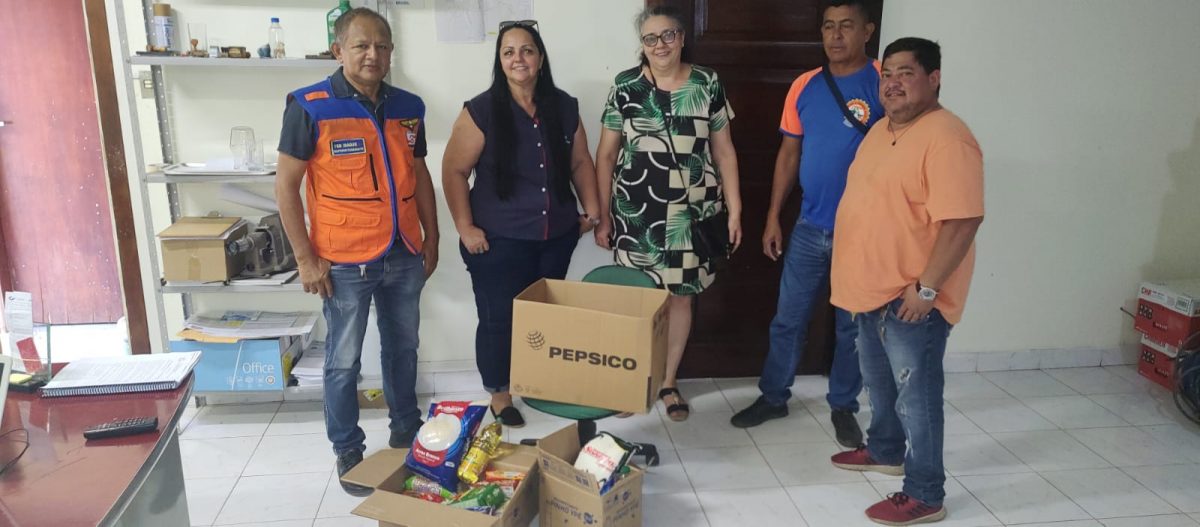 Adufms Pantanal entrega doações a famílias atingidas por temporais