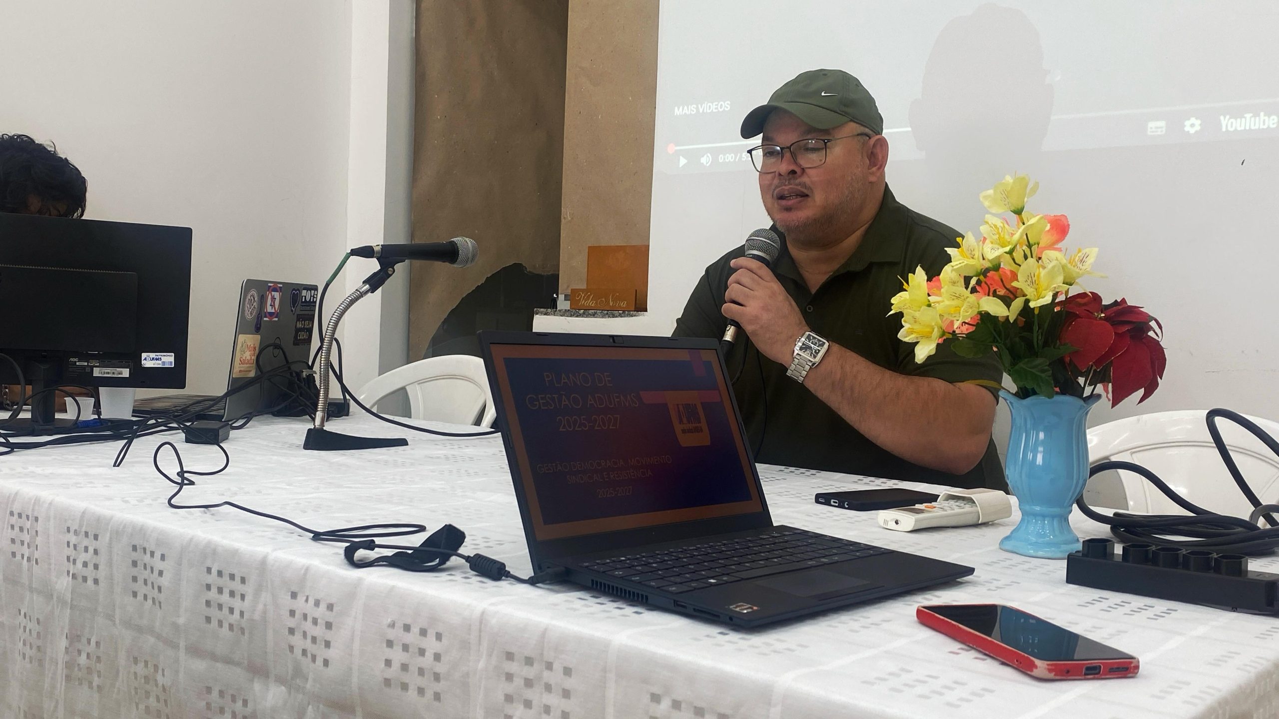 Plenária da Adufms debate Reforma Administrativa, textos para o Congresso do ANDES-SN e escolha de delegados