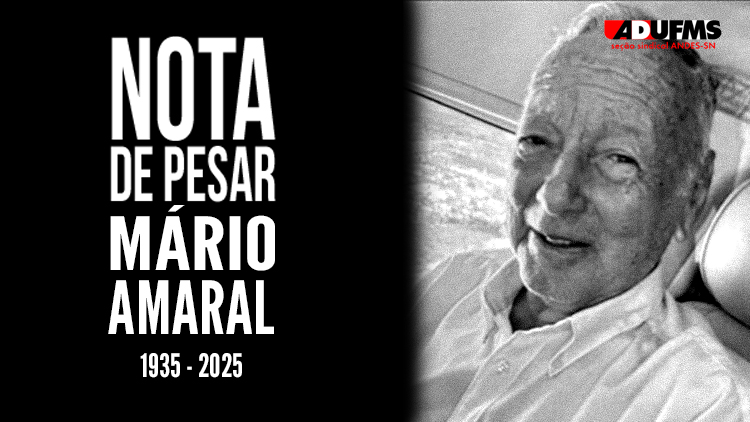 Nota de Pesar Mário Amaral