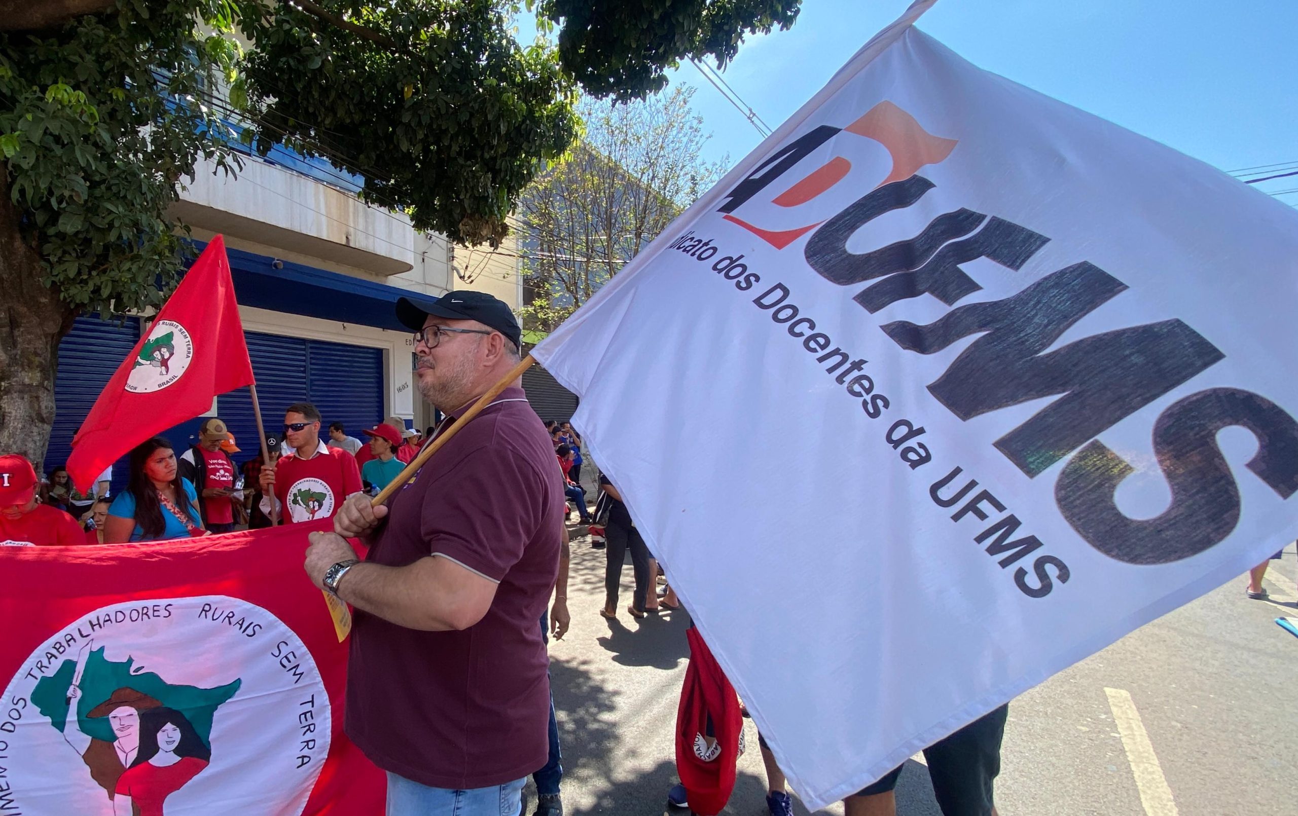 Adufms e movimentos sociais participam do 7 de Setembro pela Soberania em Campo Grande