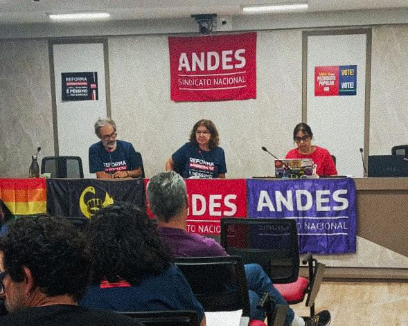 Presidente da Adufms participa de reunião do Setor das Ifes do ANDES-SN