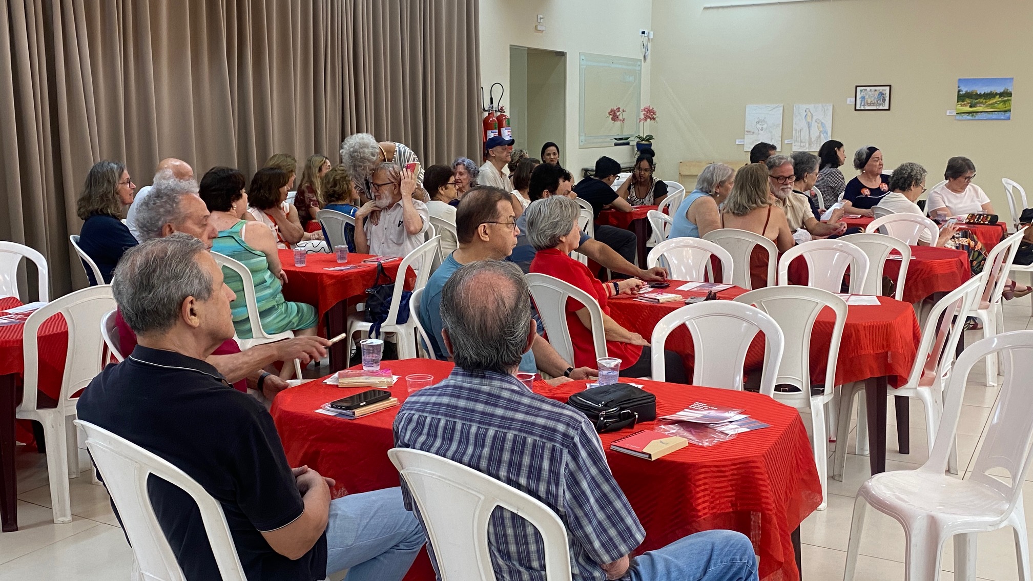 Adufms promove segundo encontro de confraternização para aposentados, aposentadas e aposentáveis